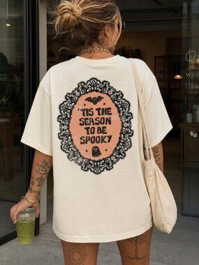 Tis the Season to be Spooky Shirt, Cute Ghost Shirt